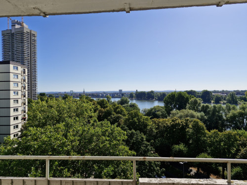Aussicht vom Balkon