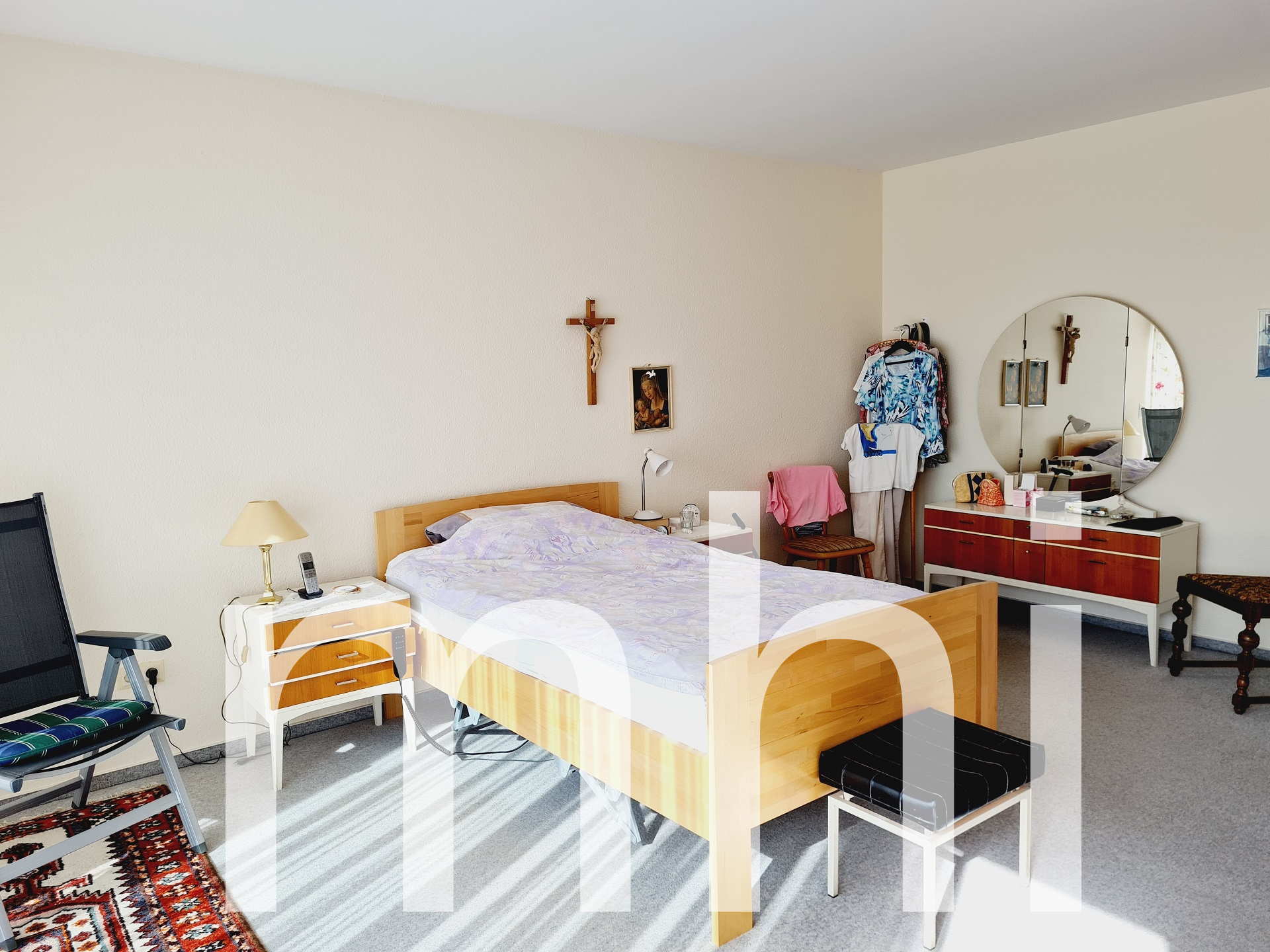 Schlafzimmer mit Ankleide