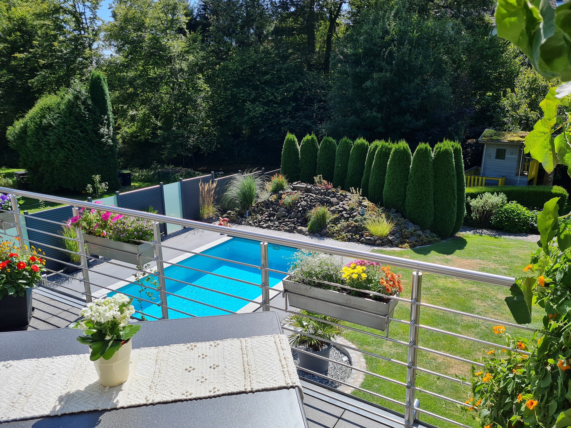 Blick in den Garten