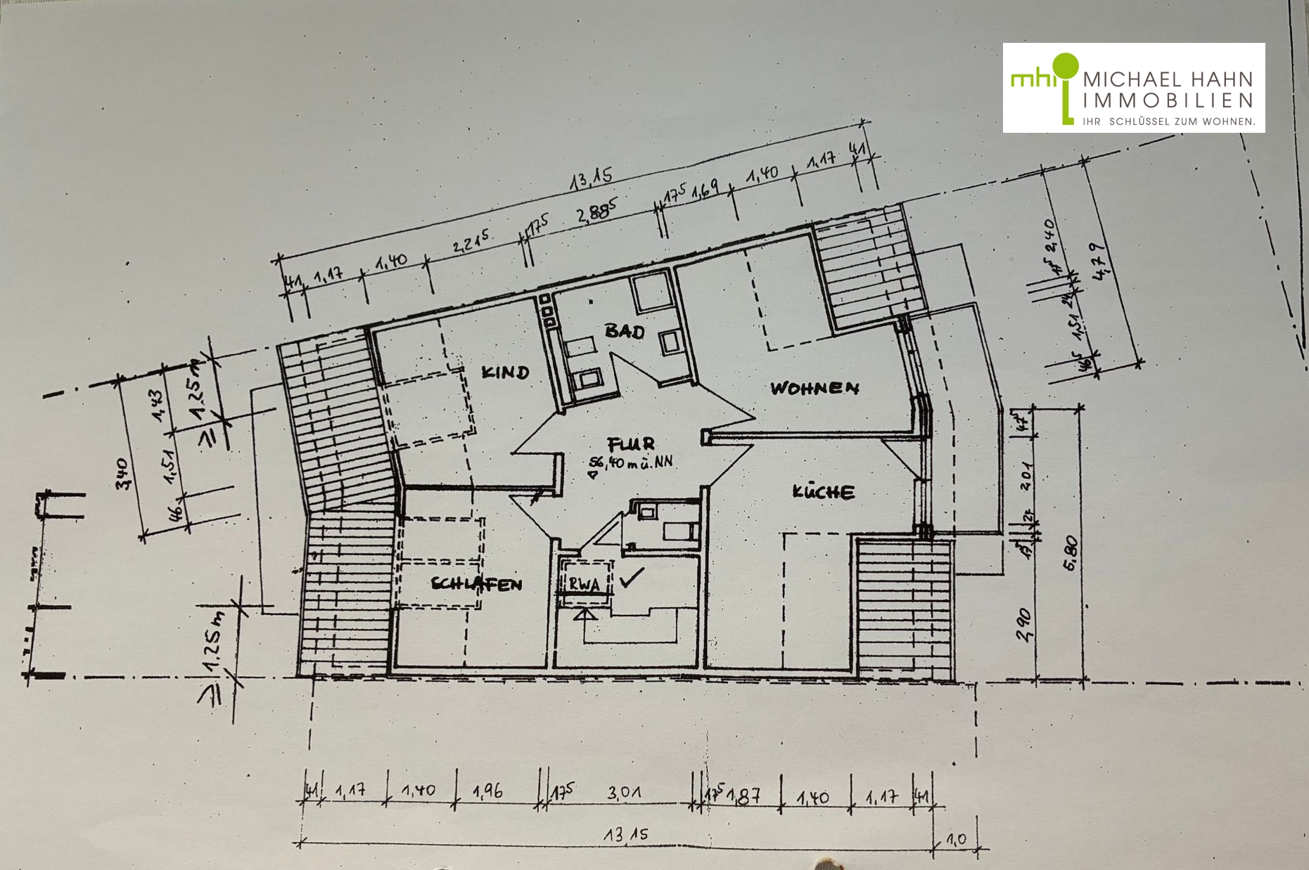 Grundriss 2.OG ohne Grundriss