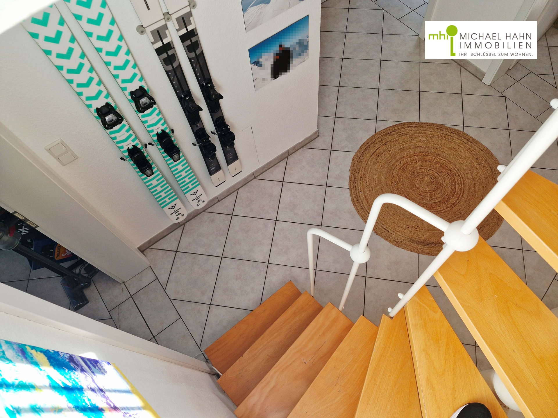 Treppe zum Studio